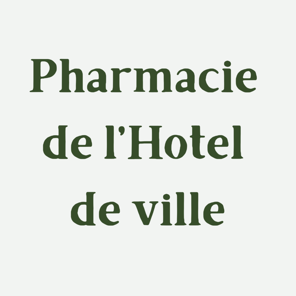Pharmacie l'hotel de ville